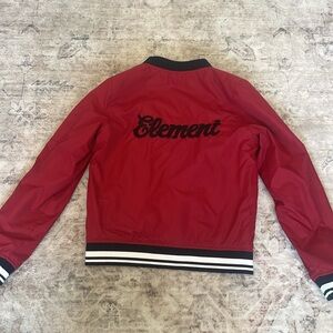 Element retro bomber jacket